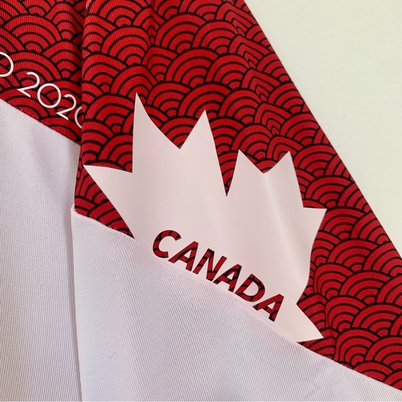 NWT Authentic CBC Radio-Canada 2020 Tokyo Olympics CANADA short sleeves t-shirt - Picture 2 of 11